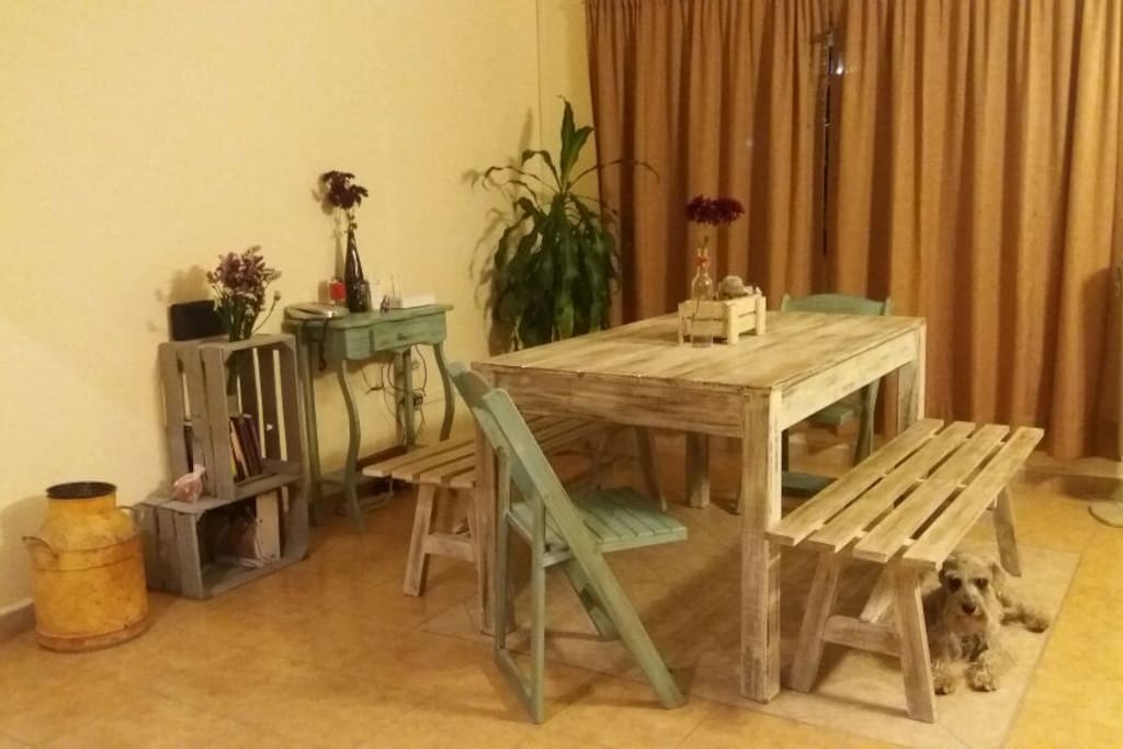 Dinning room and table for games!