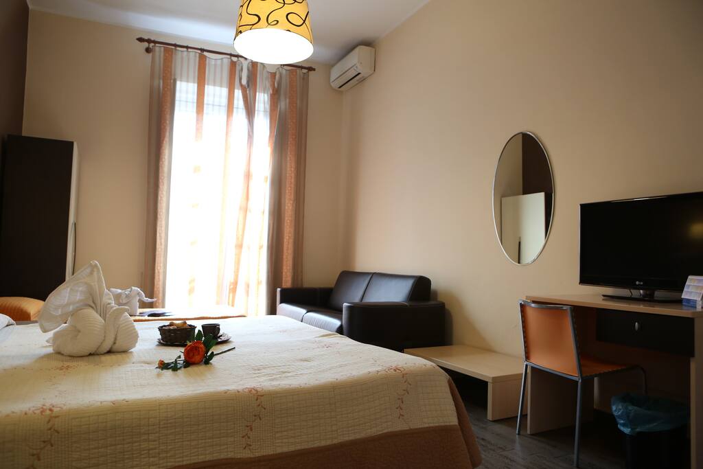 Camera "Brigitte Cappuccino" b&b Le 3 B