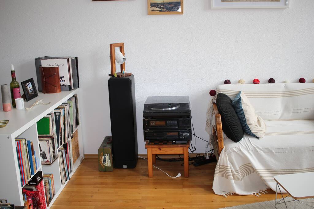 Gemütliche Ecke mit viel Musik