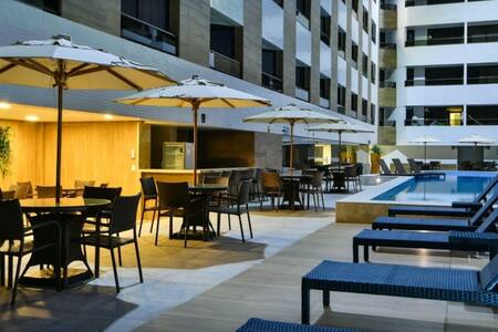 Lindo Studio no Gold Flat - Cabo Branco