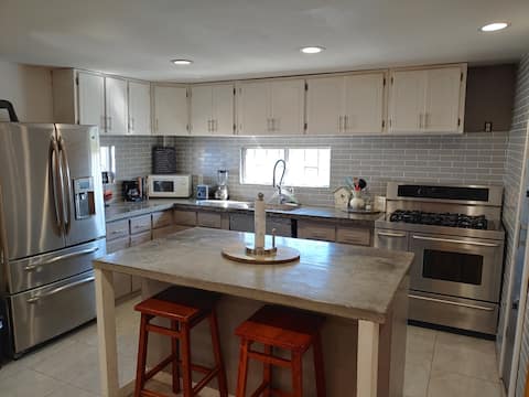 Open concept house on the hill