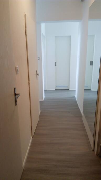 Entrance to the apartment.