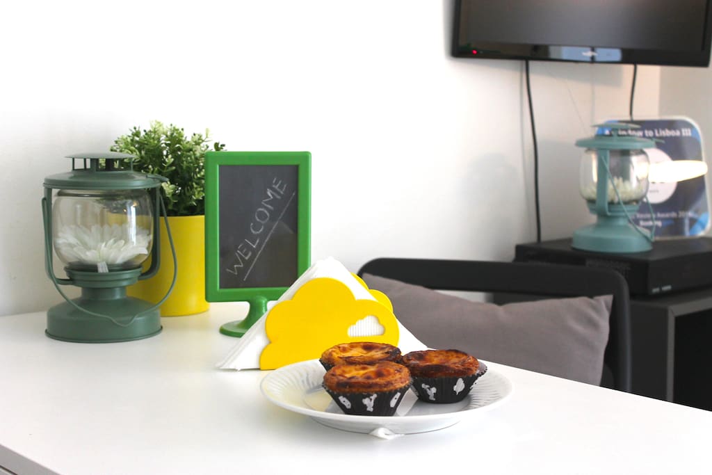 decoração de boas vindas