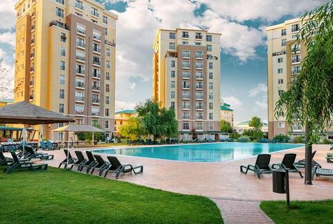 2 rooms apartment in Cosmopolis complex
