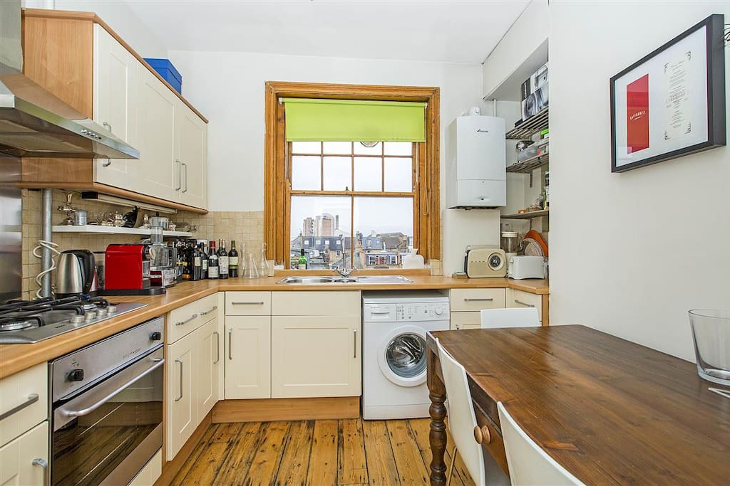 eat-in kitchen with all the amenities