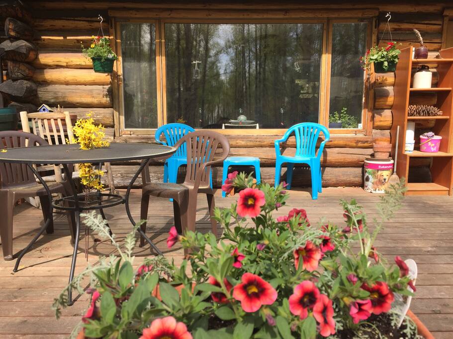 Summer is in full swing - Flower baskets! Don't miss the birds, flowers, and beautiful trails