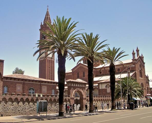Bright and Airy Studio in lovely Asmara capital