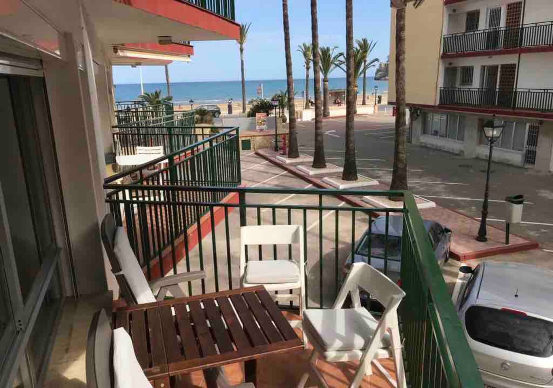 Peñiscola in the beachfront