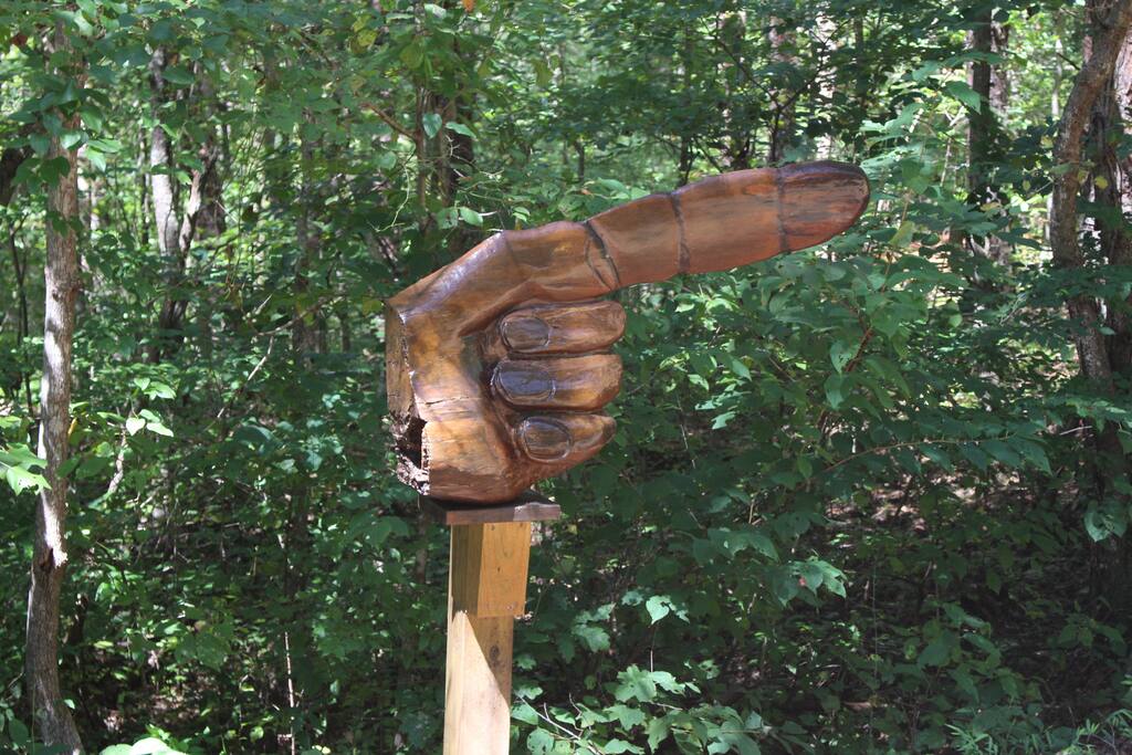 "The Hand" Pointing The Way