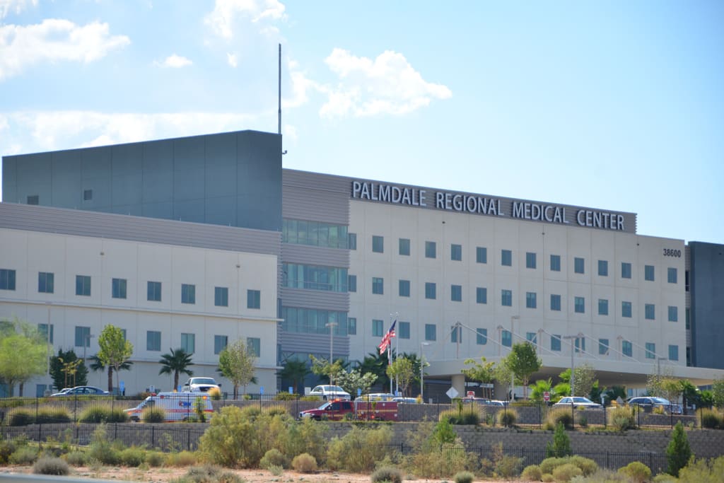 Palmdale Regional Medical Center is 4 minutes away (1 mile).