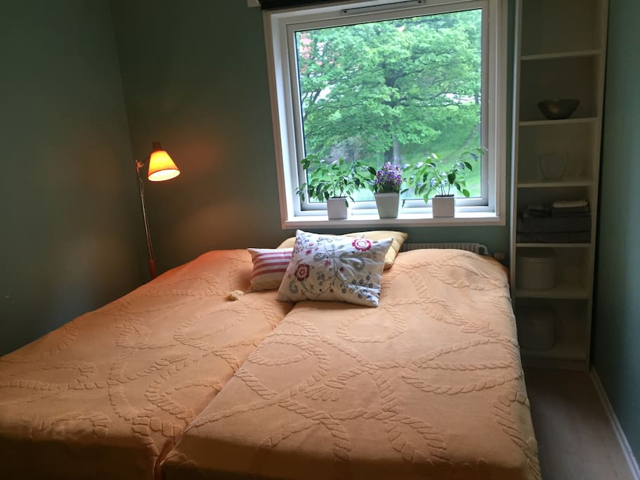 Bedroom with very comfortable beds