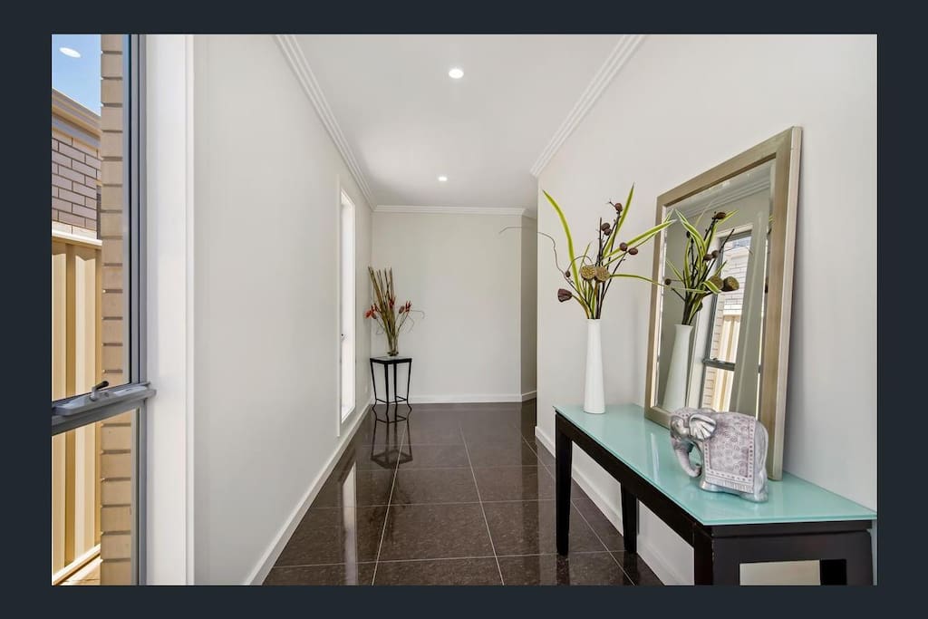 Welcoming hallway