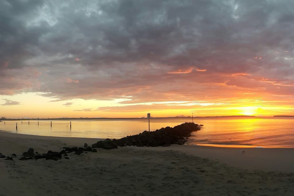 Sunrise view