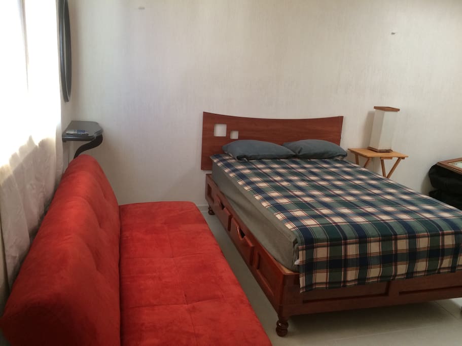 Recamara para dos personas / Bedroom for two people.