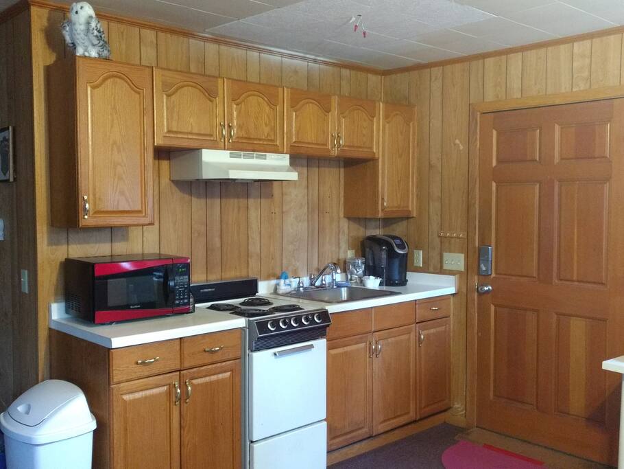 Small kitchen for your exclusive use.