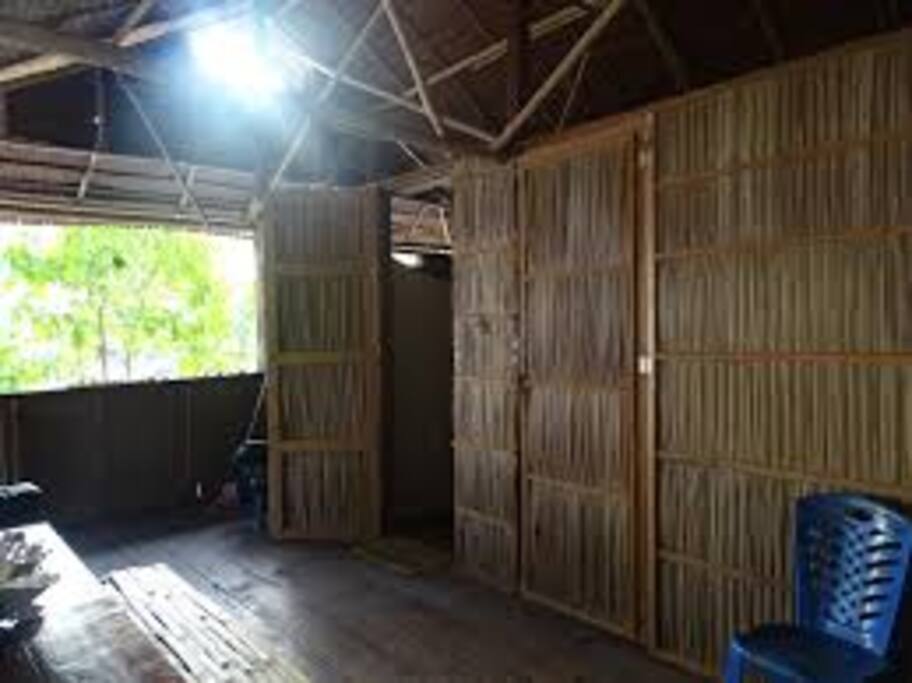 Front of the bungalow