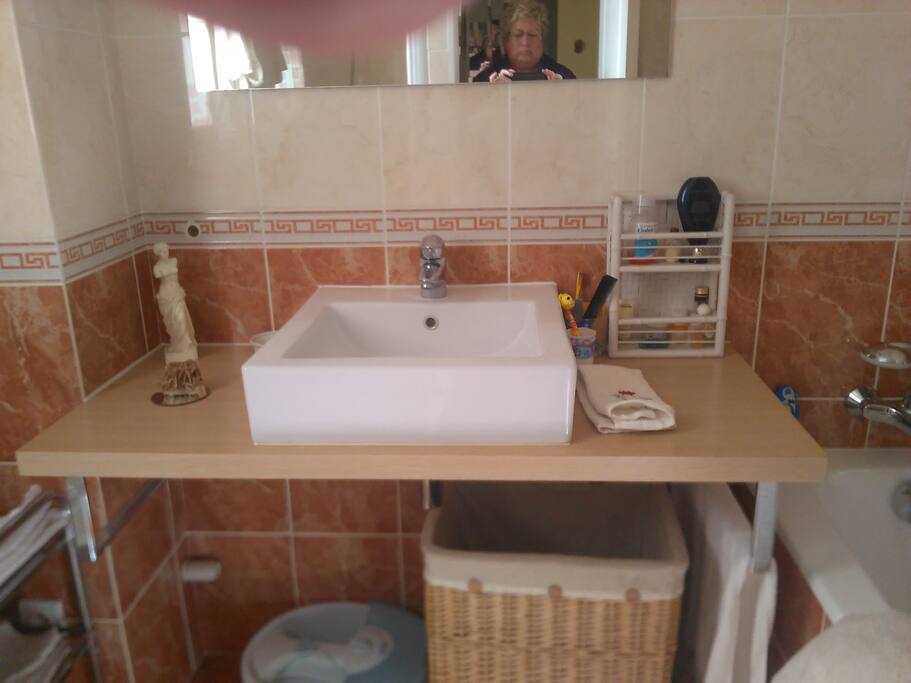 salle de bains prive