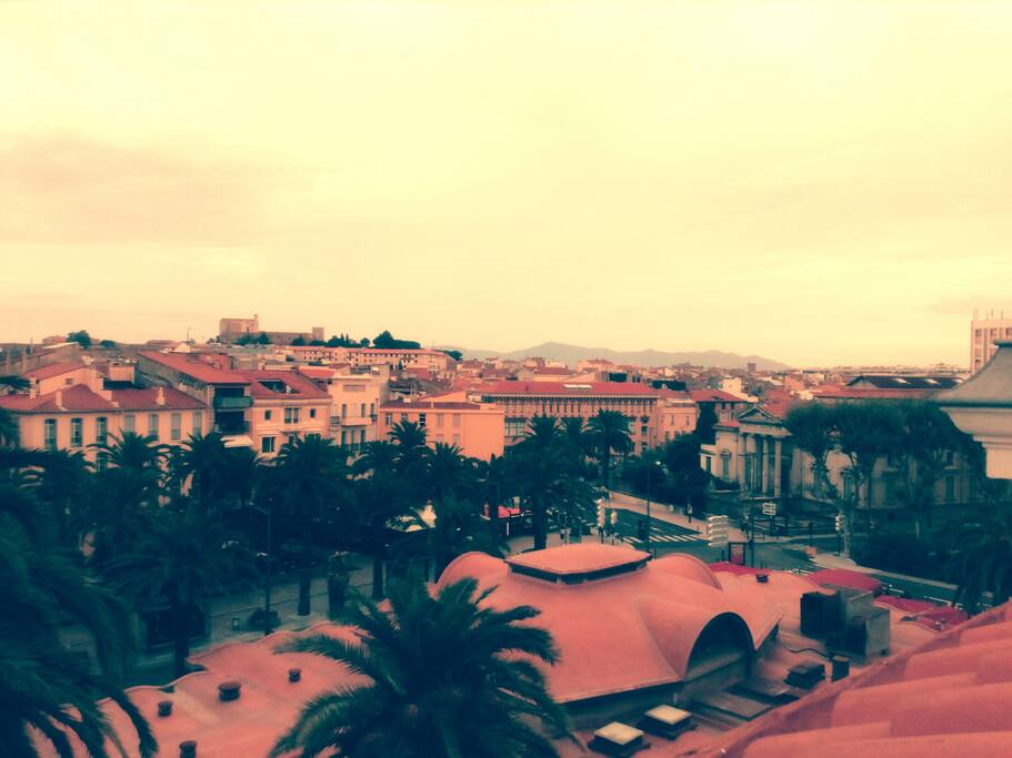 Vue depuis la terrasse