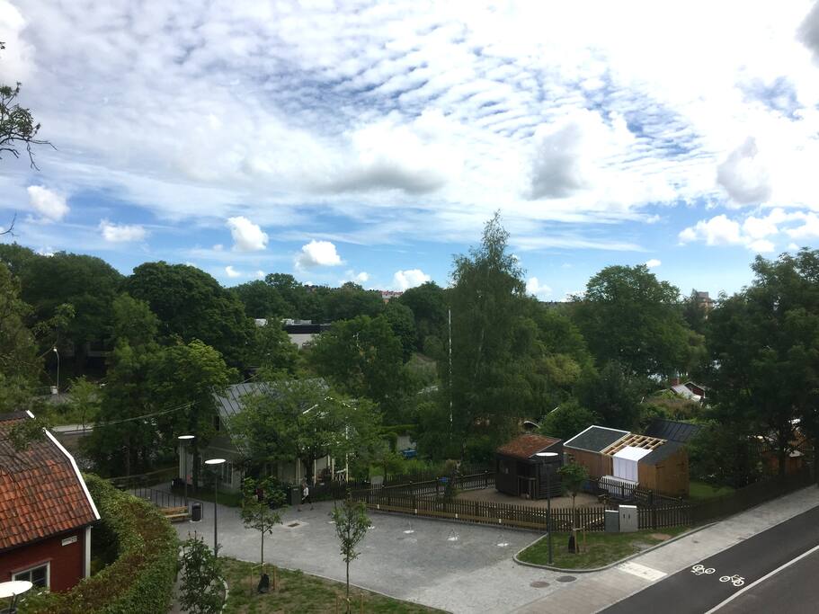 Utsikt från bakongen