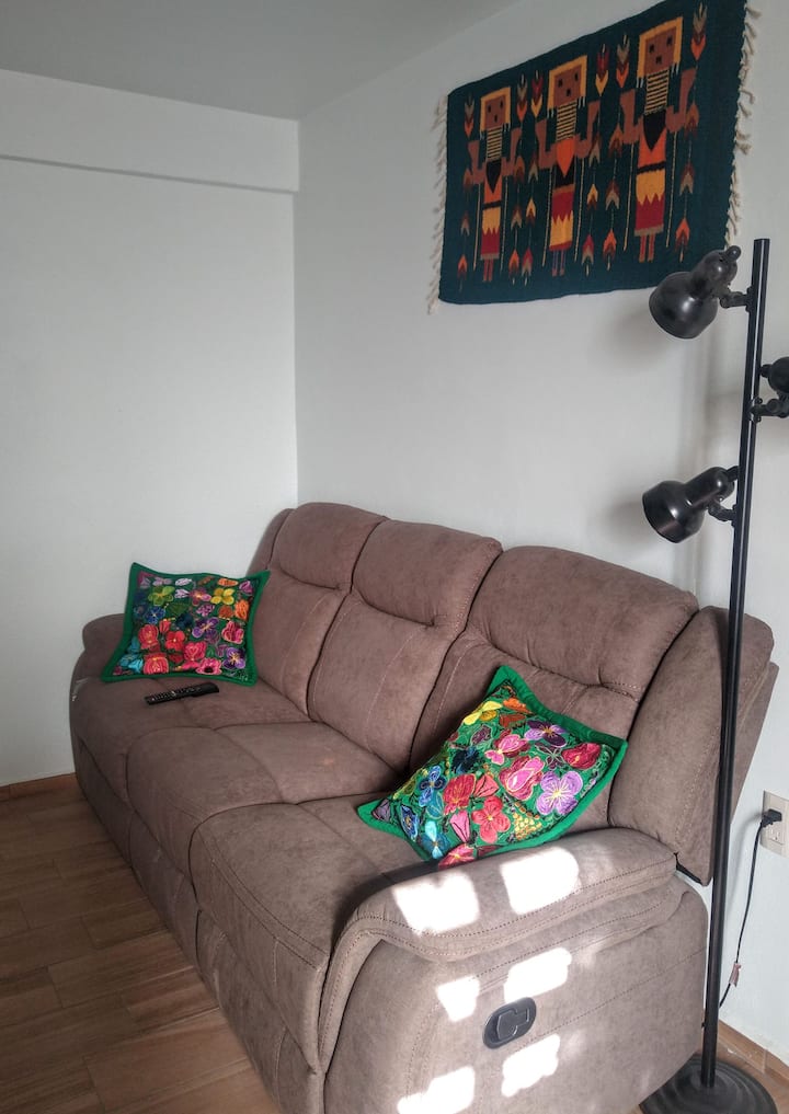 1.2xochimilco Cute Apt! Queen Size Bed - Oaxaca de Juárez