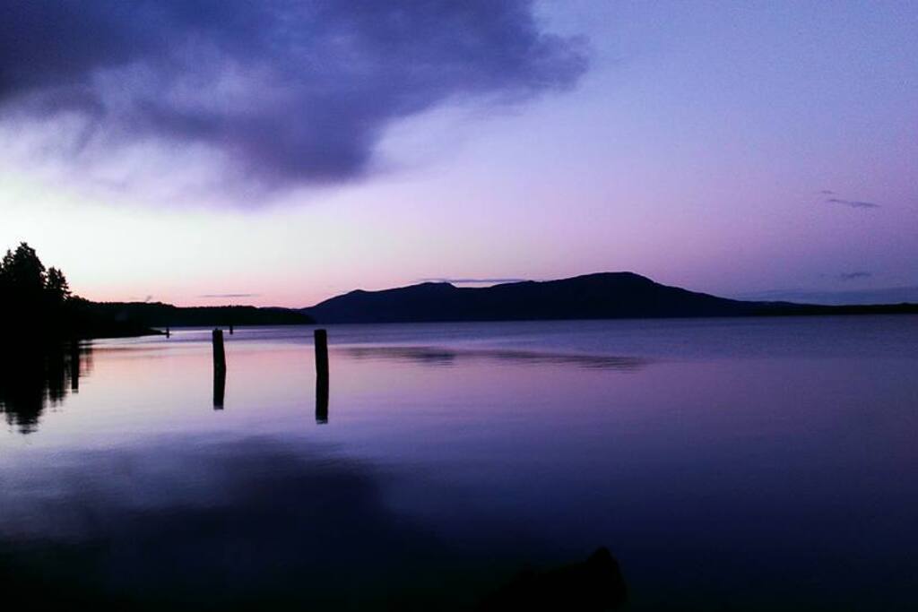 Take in an evening sunset.