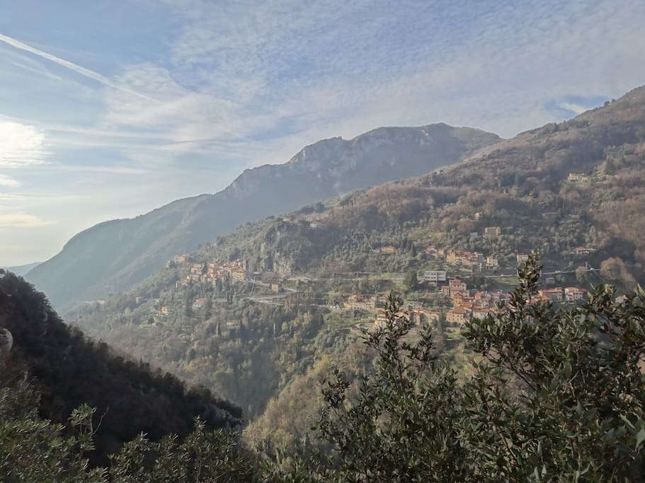 Casoli seen from the other side of the valley