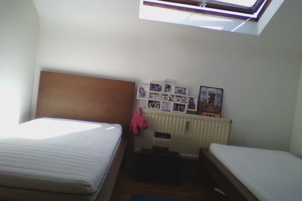 Habitación 2 - 2 camas sencillas
Chambre 2 - 2 lits