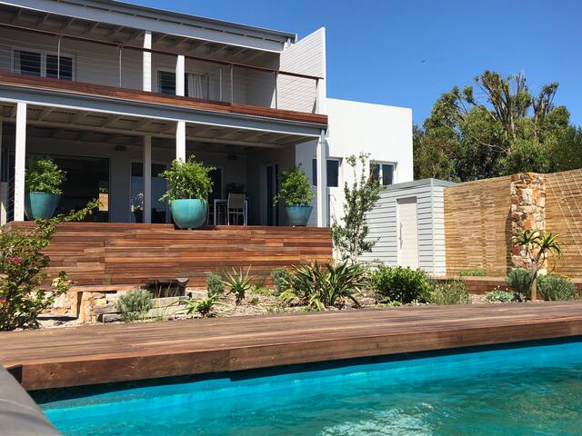 Stunning coastal retreat with pool and sea views gallery image 2