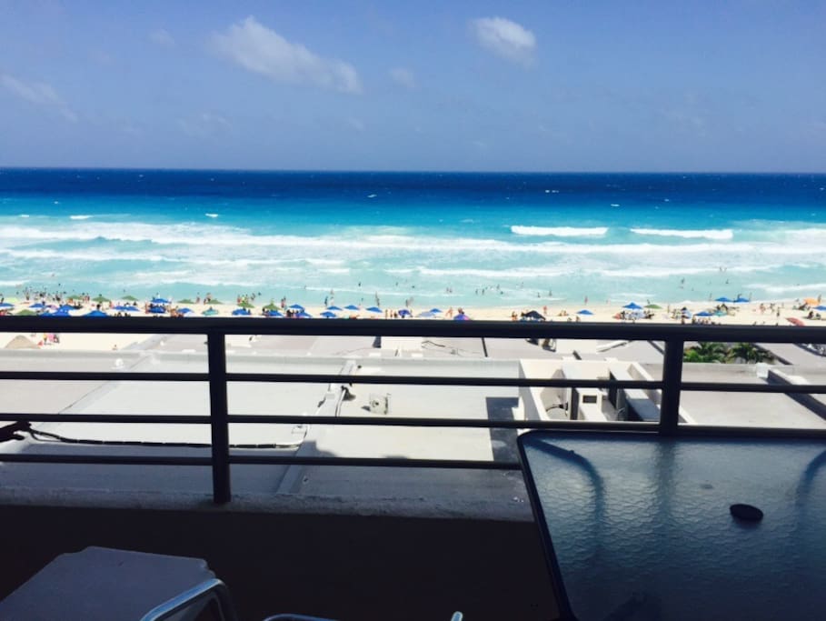 View from the balcony