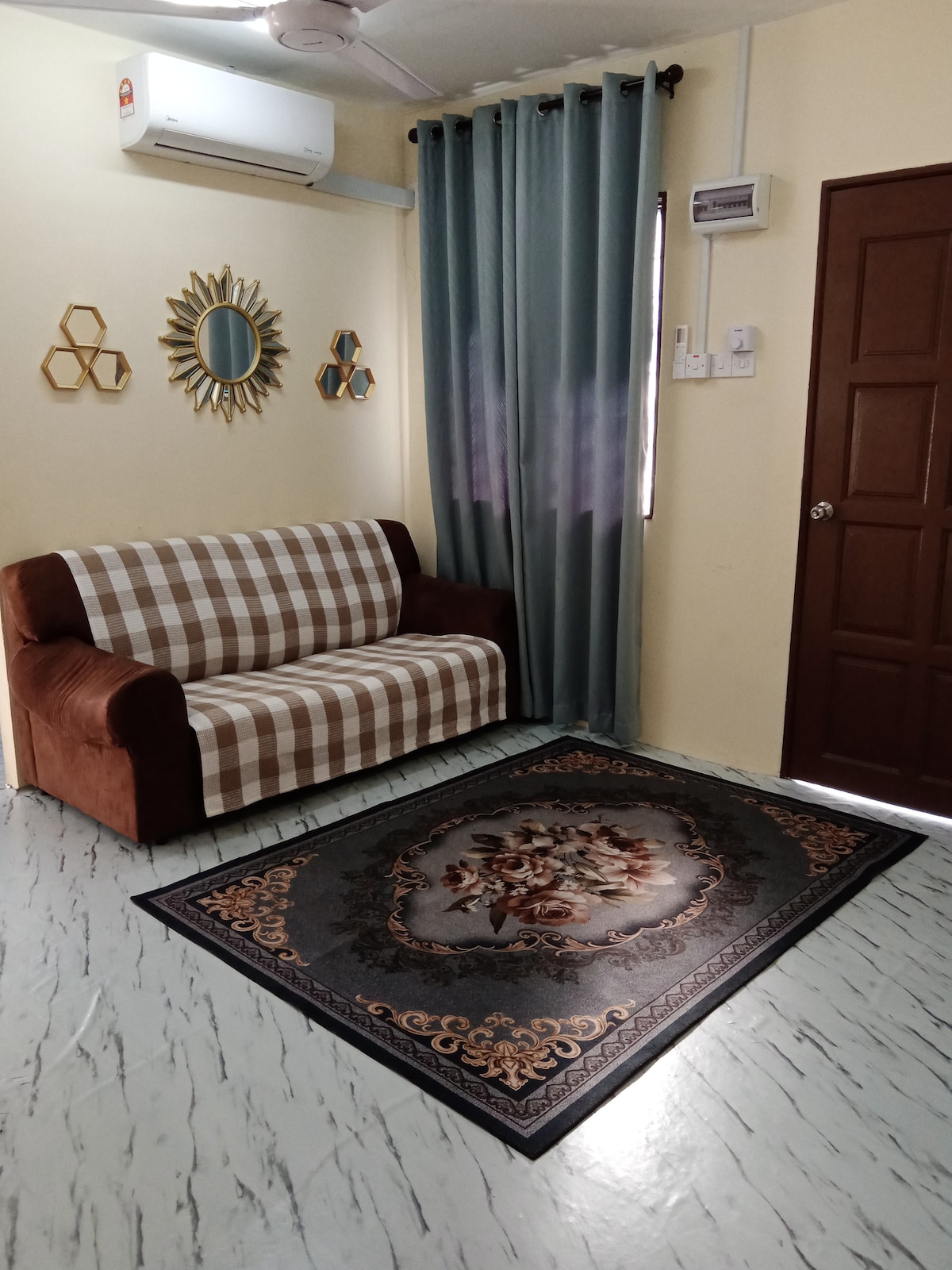 Sala con aire acondicionado: alojamiento Hulu Langat Riverview 