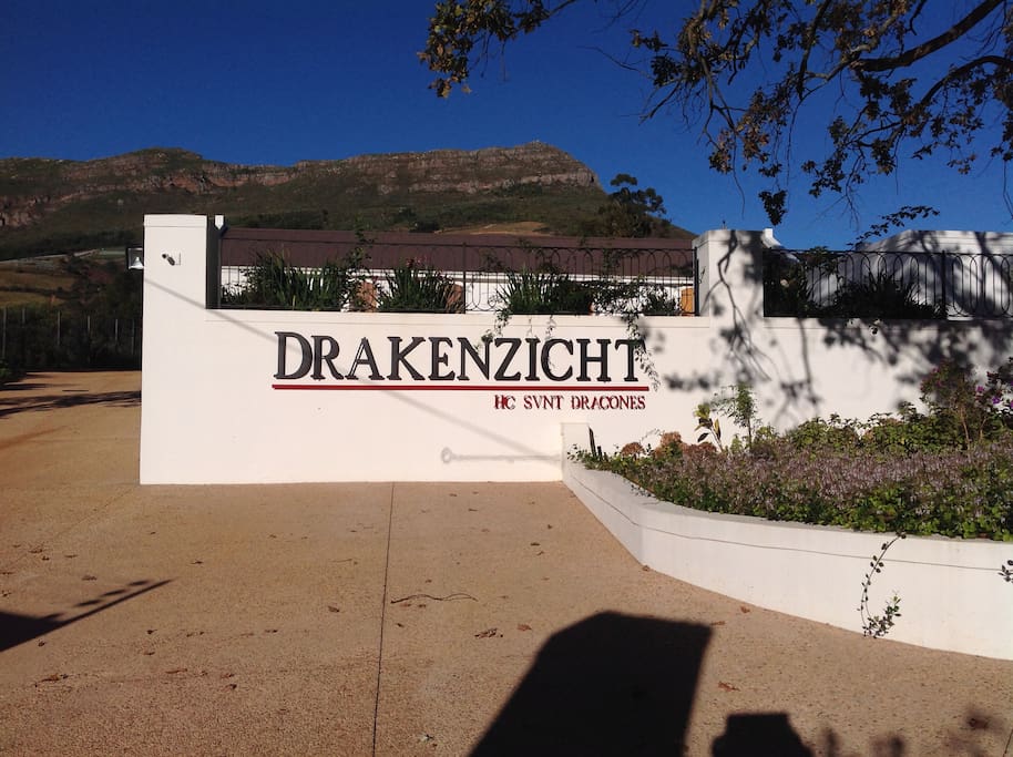 Here be Dragons in the Valleys of Stellenbosch.