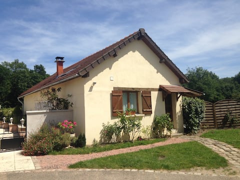 Countryside holiday home near Le Pal with pool