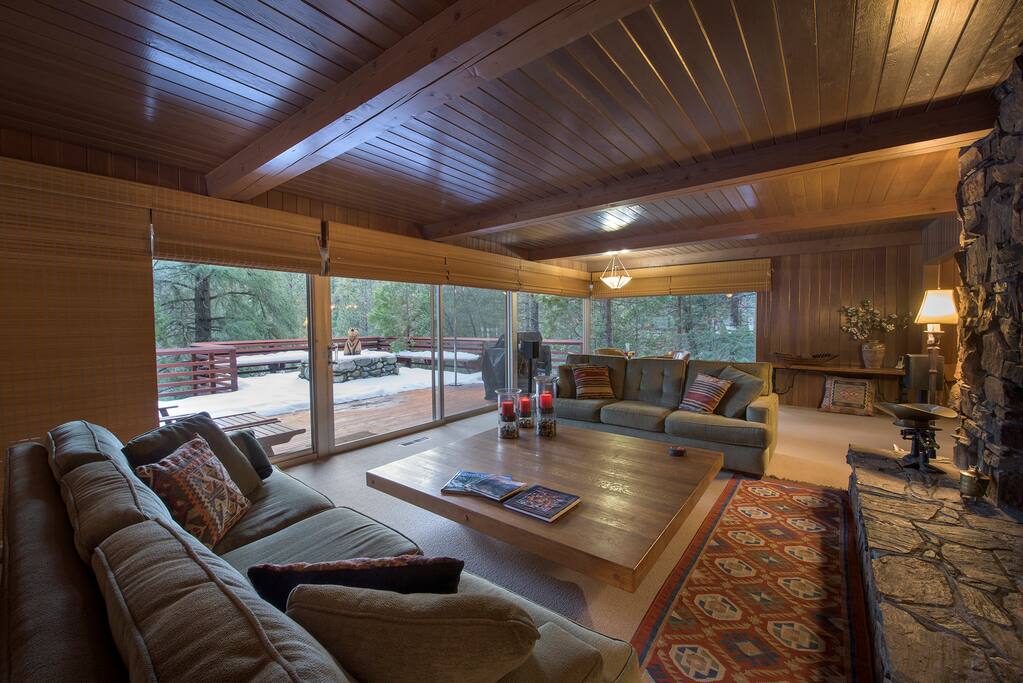 Very Comfortable Down Custom Sofas in Great Room