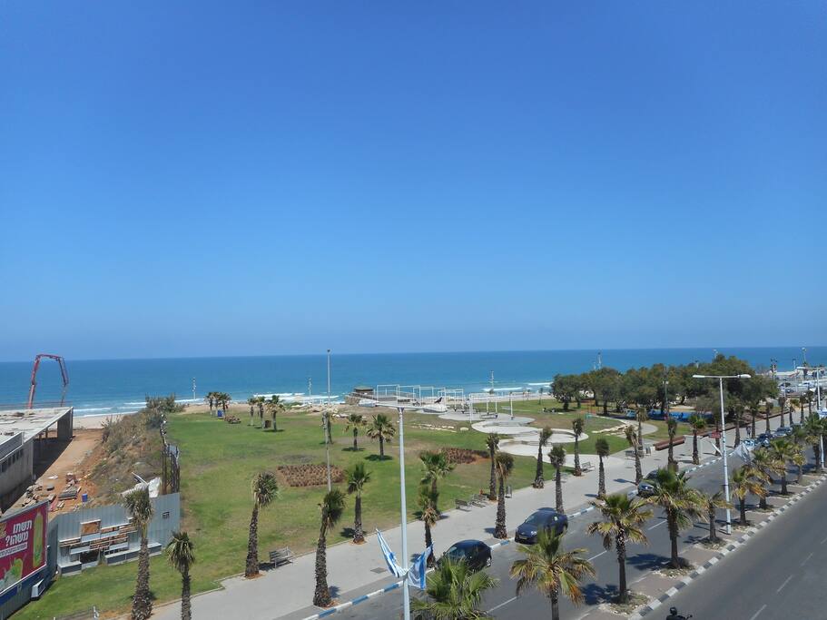 It is a view from the bedroom window!