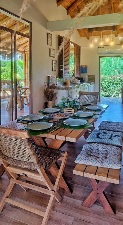 Spacious beach/country house in a private community