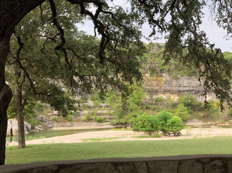 Relax on the patio with a beautiful view