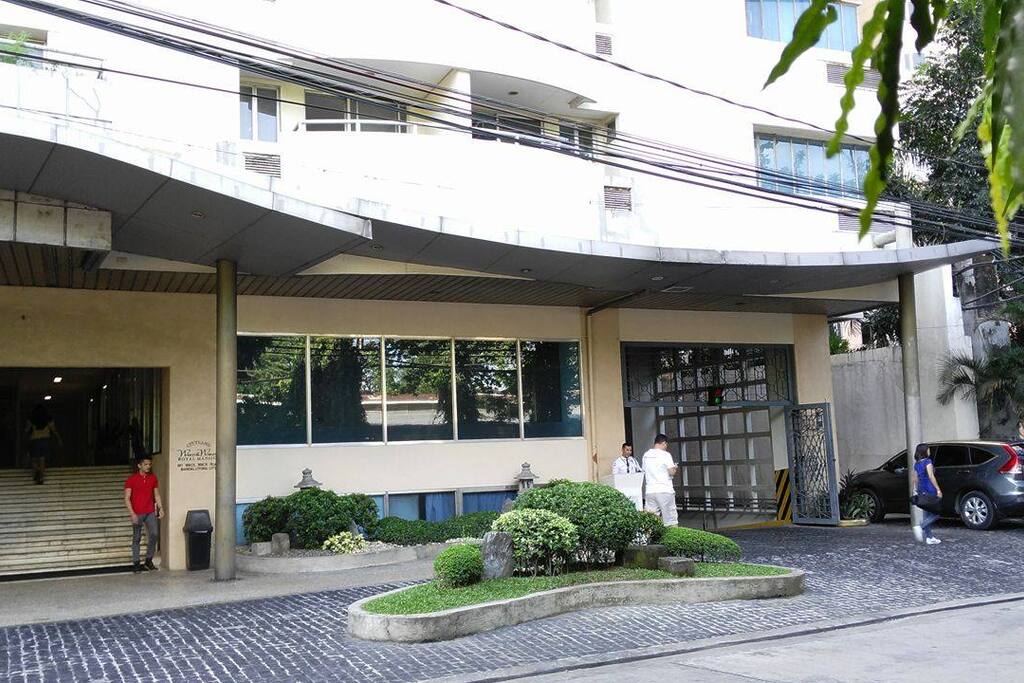 Entrance of the Building
