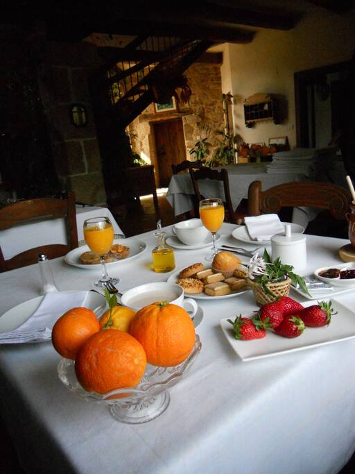 Desayuno productos naturales