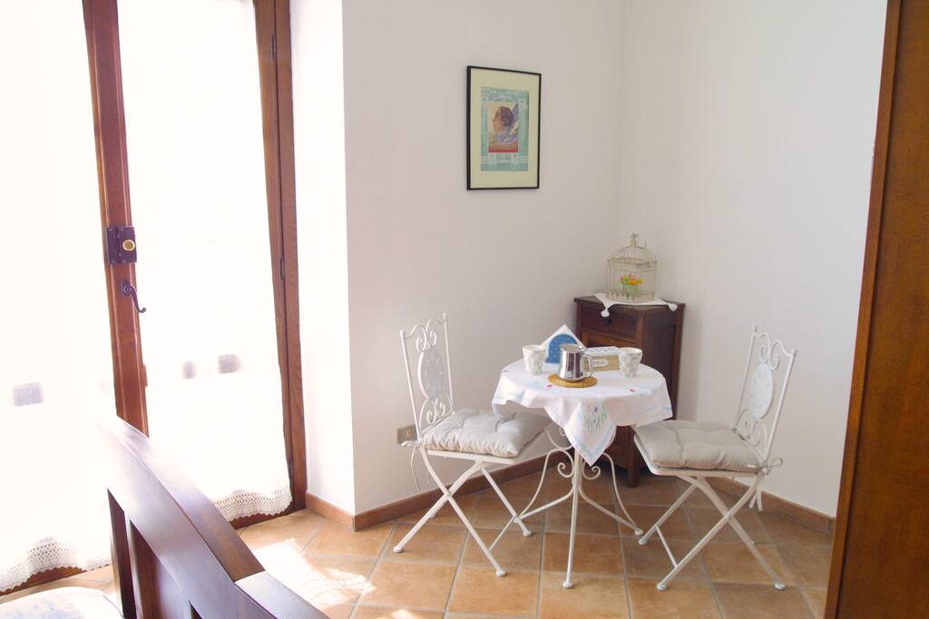 Tea facilities in the room