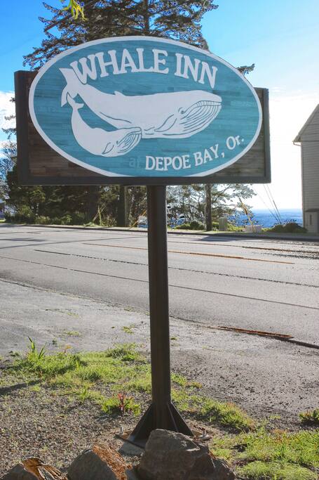 The Whale Inn of Depoe Bay. Home to world famous year round whale watching, fishing excursions, hiking, surfing and more!