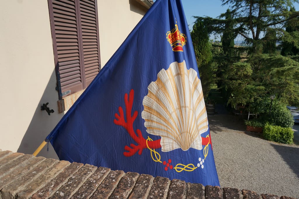 Bandiera palio di Siena