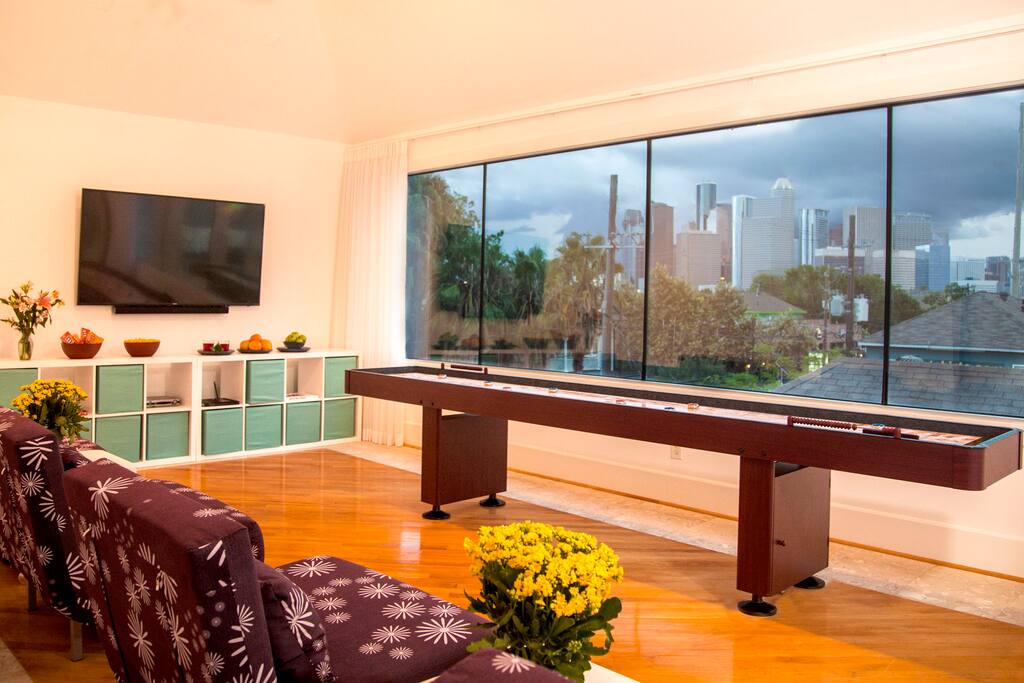 Montrose/Midtown w/Skyline view, spacious city lux Townhouses for