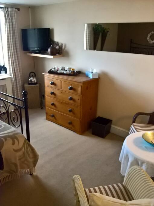Brown room