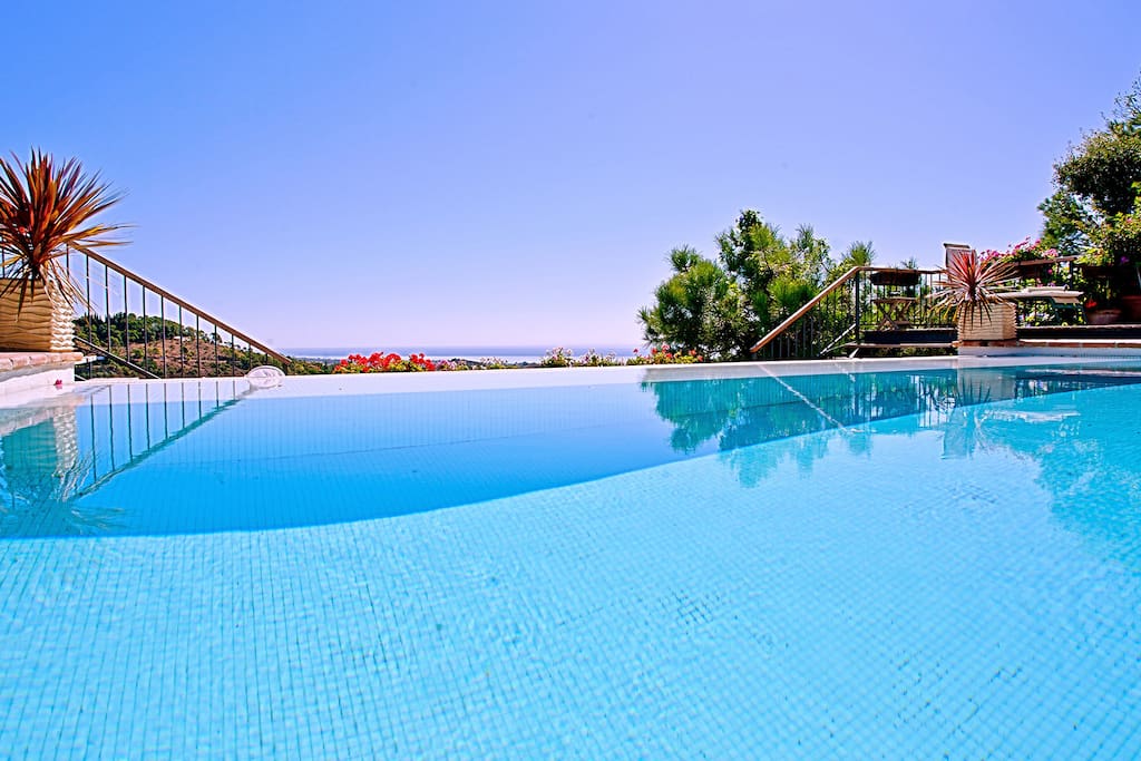 Swimming Pool at La Cotorra Holiday Villa, Spain