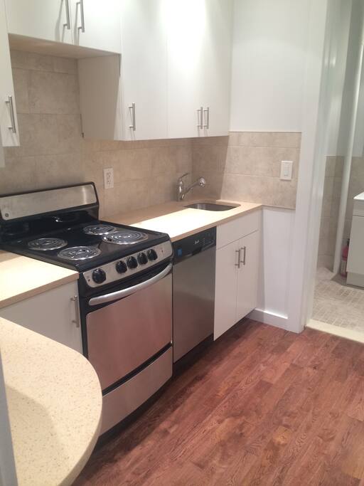 newly renovated kitchen