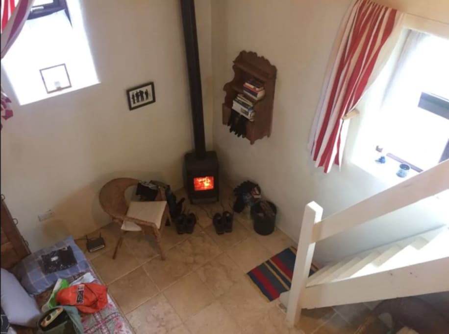 Warm fire on a cold day (Celeste)