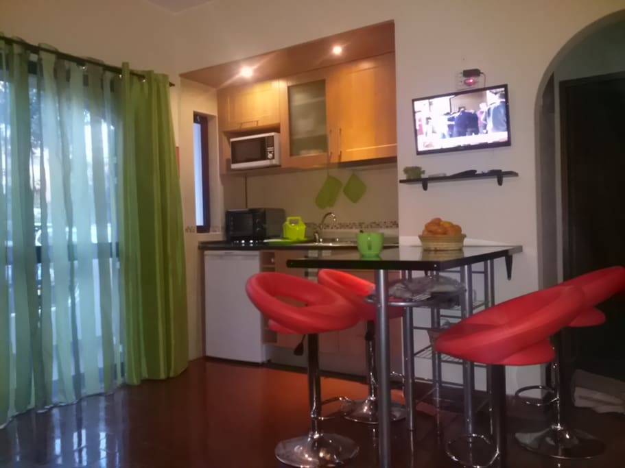 Vista parcial apartamento