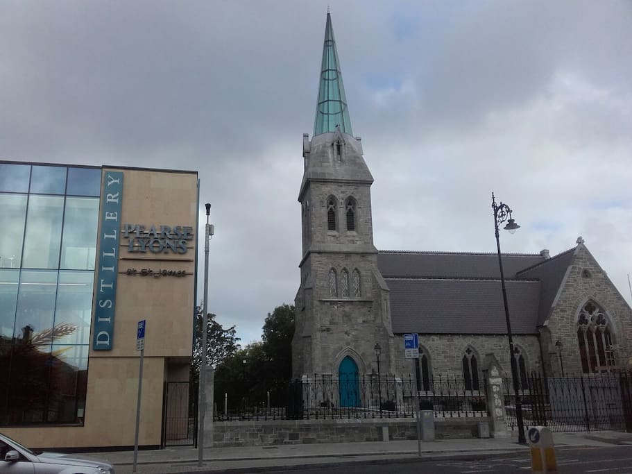 New Pearse Lyon Distillery around the corner