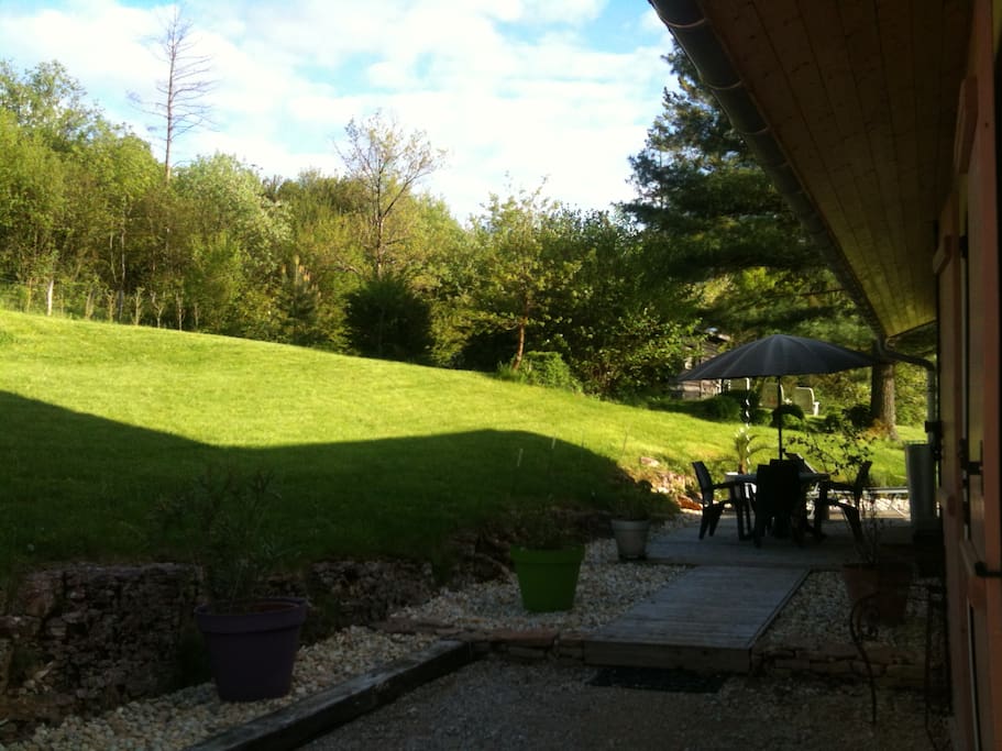 extérieur côté entrée