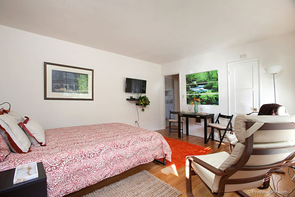 Plenty of space to relax and unwind